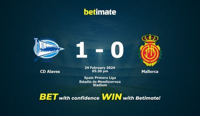 CD Alaves vs مايوركا التوقعات، الاحتمالات ونصائح الرهان 24/02/2024