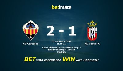 CD Castellon বনাম AD Ceuta FC ভবিষ্যদ্বাণী, প্রতিকূলতা এবং বাজির টিপস 02/11/2024