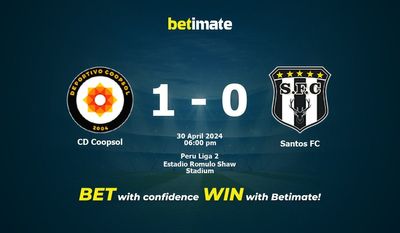CD Coopsol vs Santos FC Prediction, Odds & Betting Tips 04/30/2024