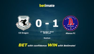 Dự đoán, Tỷ lệ cược & Mẹo cá cược CD Dragon vs Alianza FC 27/10/2024