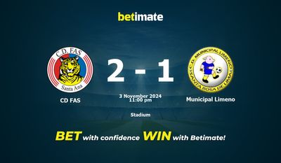 CD FAS vs Municipal Limeno Prediction, Odds & Betting Tips 11/03/2024