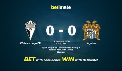 CD Manchego CR vs Aguilas التوقعات، الصعاب ونصائح الرهان 13/01/2024