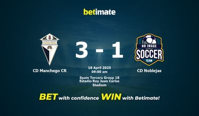 CD Manchego CR vs CD Noblejas Prediction, Odds & Betting Tips 04/18/2025