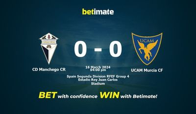 CD Manchego CR vs UCAM Murcia CF Prediction, Odds & Betting Tips 03/16/2024