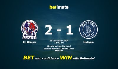 Dự đoán CD Olimpia vs Motagua, Tỷ lệ & Mẹo cá cược 23/12/2024
