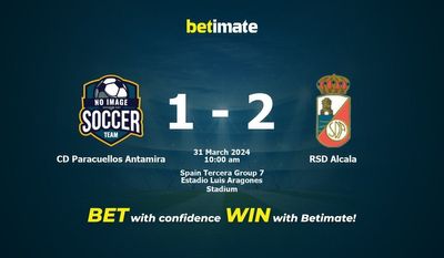 CD Paracuellos Antamira vs RSD Alcala Prediction, Odds & Betting Tips 03/31/2024