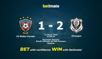 CD Walter Ferretti vs Diriangen Prediction, Odds & Betting Tips 03/11/2024