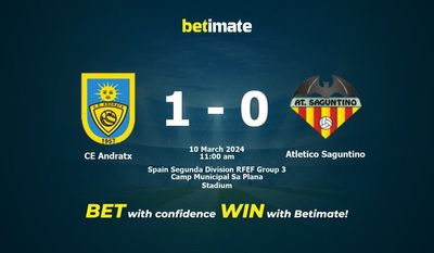 CE Andratx vs Atletico Saguntino 预测、赔率和投注技巧 03/10/2024