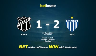 Ceara vs Avai Prediction, Odds & Betting Tips 06/10/2026
