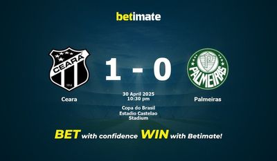 Ceara vs Palmeiras Prediction, Odds & Betting Tips 04/30/2025