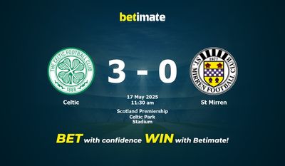 Celtic vs St Mirren Prediction, Odds & Betting Tips 05/17/2025