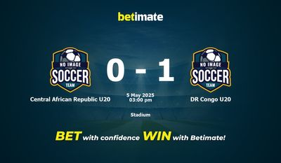Central African Republic U20 vs DR Congo U20 Prediction, Odds & Betting Tips 05/05/2025