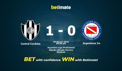 Central Cordoba vs Argentinos Jrs Prediction, Odds & Betting Tips 03/29/2025