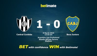 Central Cordoba vs Boca Juniors Prediction, Odds & Betting Tips 03/08/2025