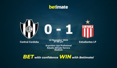 Central Cordoba vs. Estudiantes LP Vorhersage, Quoten und Wetttipps 10.11.2024