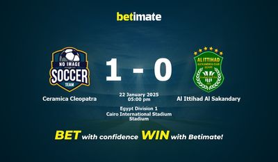 Ceramica Cleopatra vs Al Ittihad Al Sakandary Prediction, Odds & Betting Tips 01/22/2025