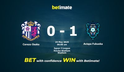 Cerezo Osaka vs Avispa Fukuoka Prediction, Odds & Betting Tips 05/24/2025