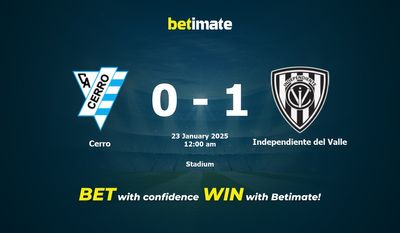 Cerro vs Independiente del Valle Pronostici, quote e consigli di scommessa 23/01/2025