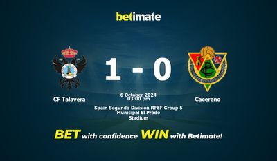 CF Talavera vs Cacereno Prediction, Odds & Betting Tips 10/06/2024