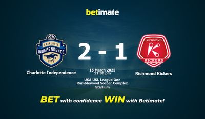 Charlotte Independence vs Richmond Kickers Prediction, Odds & Betting Tips 03/15/2025