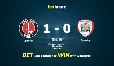Predicción, probabilidades y consejos de apuestas para Charlton vs Barnsley 03/04/2025