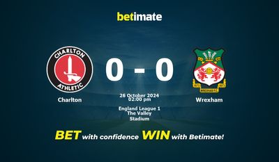 Prediksi, Peluang & Tips Taruhan Charlton vs Wrexham 26/10/2024