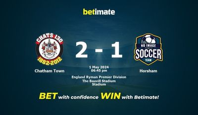 Chatham Town vs Horsham Prediction, Odds & Betting Tips 05/01/2024