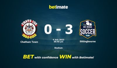 Chatham Town vs Sittingbourne Prediction, Odds & Betting Tips 07/04/2023