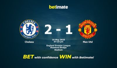 Chelsea vs Man Utd Prediction, Odds & Betting Tips 05/16/2025