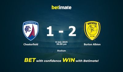 Chesterfield vs Burton Albion Prediction, Odds & Betting Tips 07/08/2025
