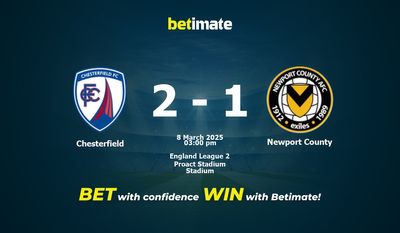 Chesterfield vs Newport County Prediction, Odds & Betting Tips 03/08/2025