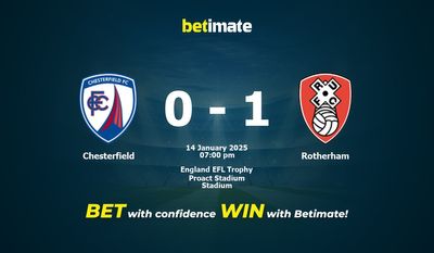 Chesterfield vs Rotherham Prediction, Odds & Betting Tips 01/14/2025