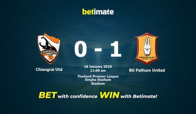 Chiangrai Utd против BG Pathum United Прогнозы, коэффициенты и советы по ставкам 18.01.2025