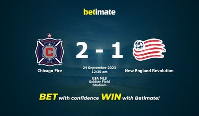 Chicago Fire vs New England Revolution Prediction, Odds & Betting Tips 09/24/2023