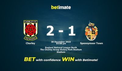 Chorley vs Spennymoor Town 预测、赔率和投注技巧 12/30/2023