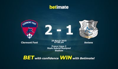 Clermont Foot vs Amiens Prediction, Odds & Betting Tips 03/28/2025