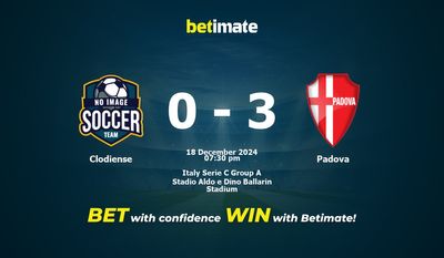 Clodiense vs. Padua – Vorhersage, Quoten und Wetttipps 18.12.2024