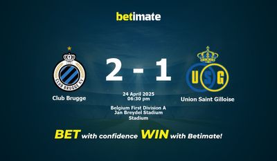 Club Brugge vs Union Saint Gilloise Prediction, Odds & Betting Tips 04/24/2025