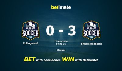 Collingwood vs Eltham Redbacks Prediction, Odds & Betting Tips 05/17/2024