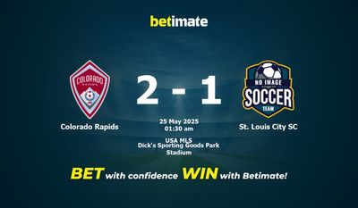 Colorado Rapids vs St. Louis City SC Prediction, Odds & Betting Tips 05/25/2025