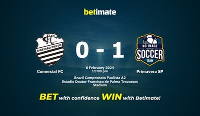 বাণিজ্যিক FC বনাম Primavera SP ভবিষ্যদ্বাণী, প্রতিকূলতা এবং বাজির টিপস 02/06/2024