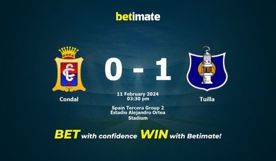 Condal vs Tuilla 预测、赔率和投注技巧 02/11/2024