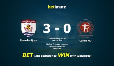 Connah's Quay vs Cardiff MU التوقعات، الصعاب ونصائح الرهان 24/02/2024
