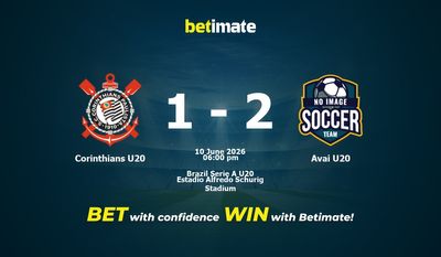 Corinthians U20 vs Avai U20 Prediction, Odds & Betting Tips 06/10/2026