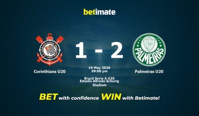 Corinthians U20 vs Palmeiras U20 Prediction, Odds & Betting Tips 05/19/2026
