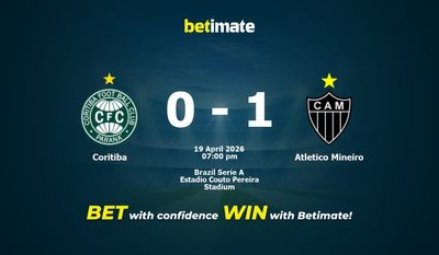 Coritiba vs Atletico Mineiro Prediction, Odds & Betting Tips 04/19/2026