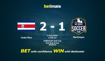 Costa Rica vs Martinique Prediction, Odds & Betting Tips 07/05/2023