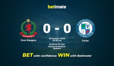 Cove Rangers vs Forfar Pronostic, cotes et conseils de paris 18/01/2025
