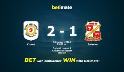 Crewe vs Swindon التوقعات، الصعاب ونصائح الرهان 13/01/2024