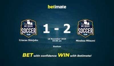 Criacao Shinjuku vs Minebea Mitsumi Prediction, Odds & Betting Tips 11/16/2024